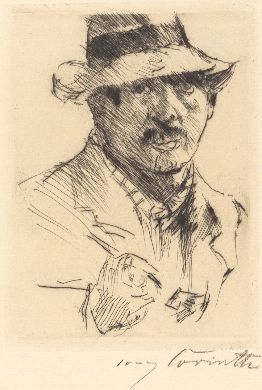 Otoportre (Otoportre) by Lovis Corinth