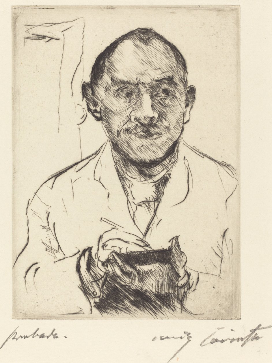 Otoportre, 1915. by Lovis Corinth