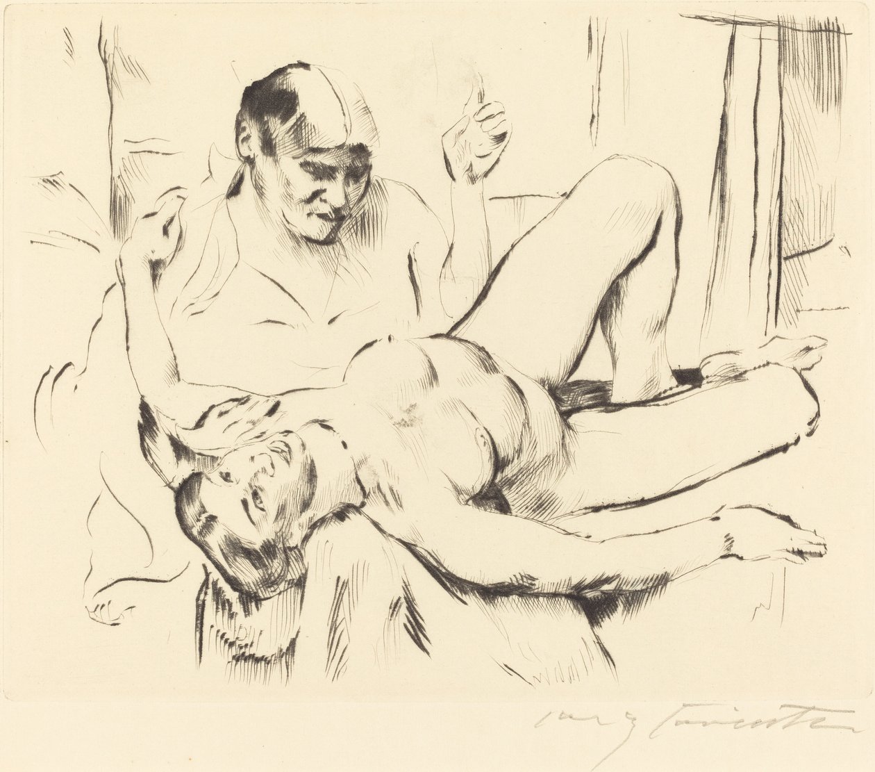 kehanet by Lovis Corinth