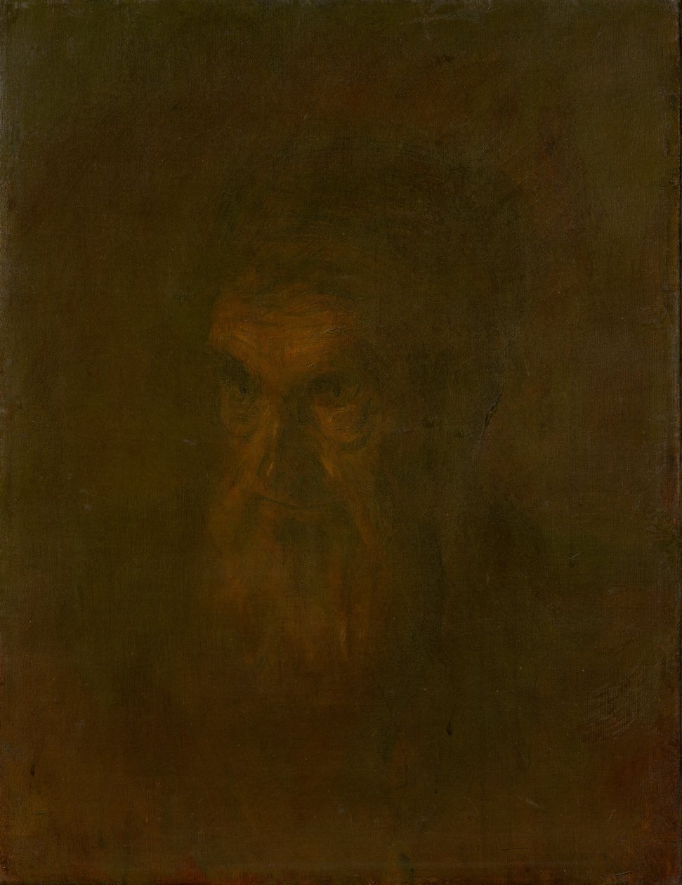 Yaşlı Bir Adamın Baş Araştırması by Laszlo Mednyanszky