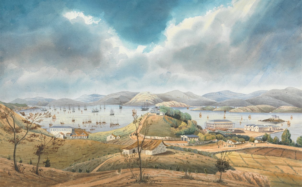 Hong Kong Limanı by Lt. Humphrey John Julian