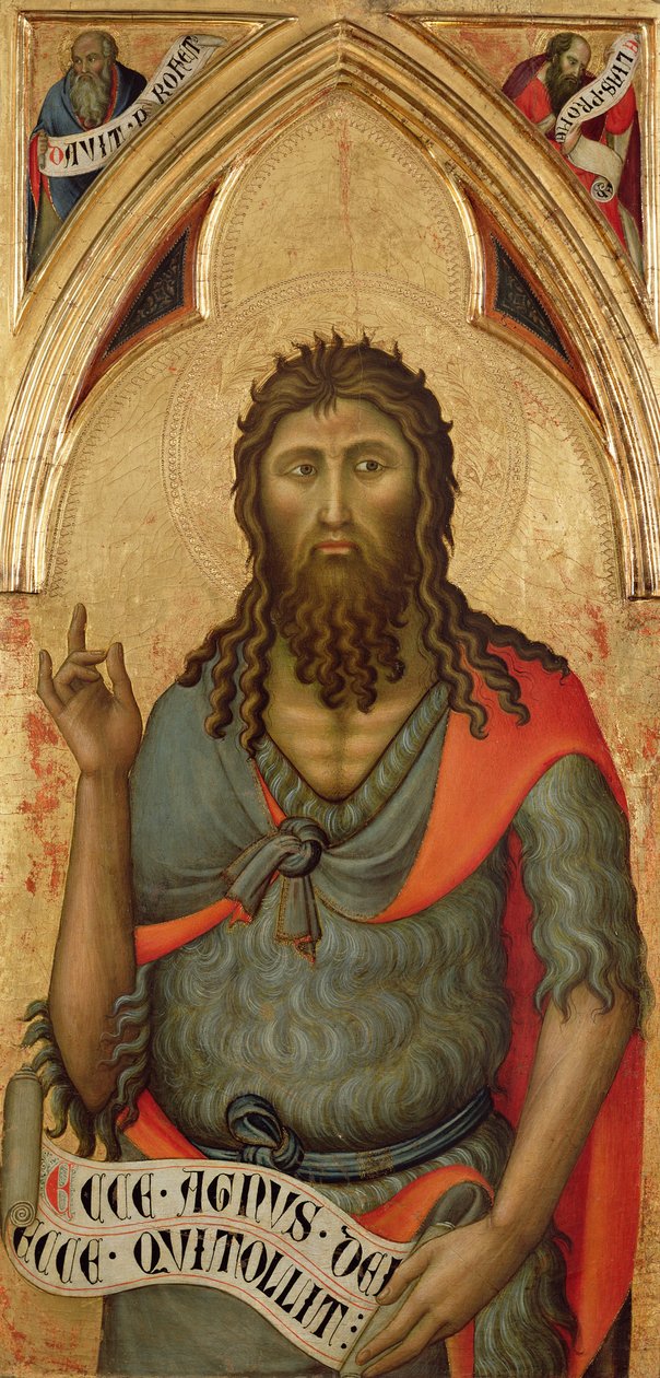 Aziz John the Baptist by Luca di Tommè