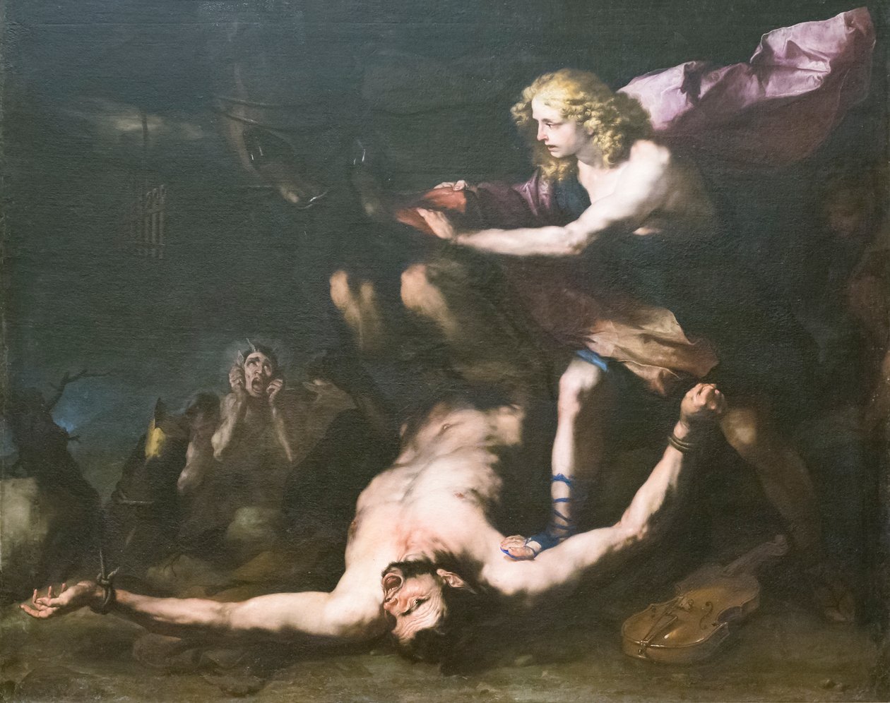 Apollon ve Marsyas by Luca Giordano