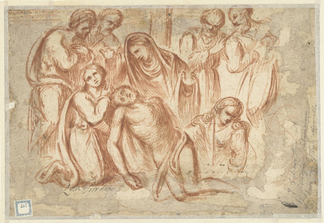 İsa'nın titremesi by Luca Giordano