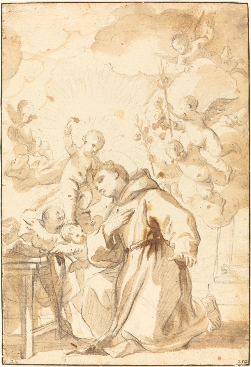 Padua Aziz Anthony by Luca Giordano