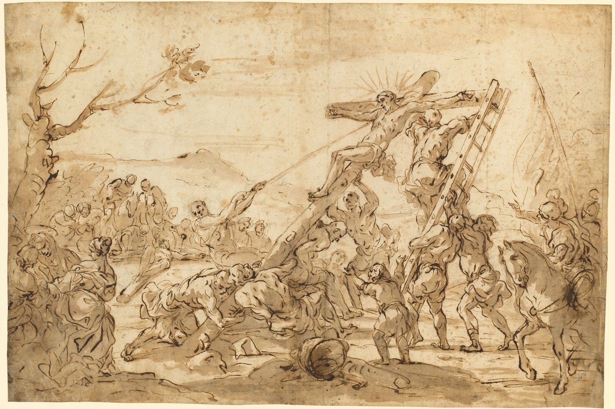Haçın Yükselişi by Luca Giordano