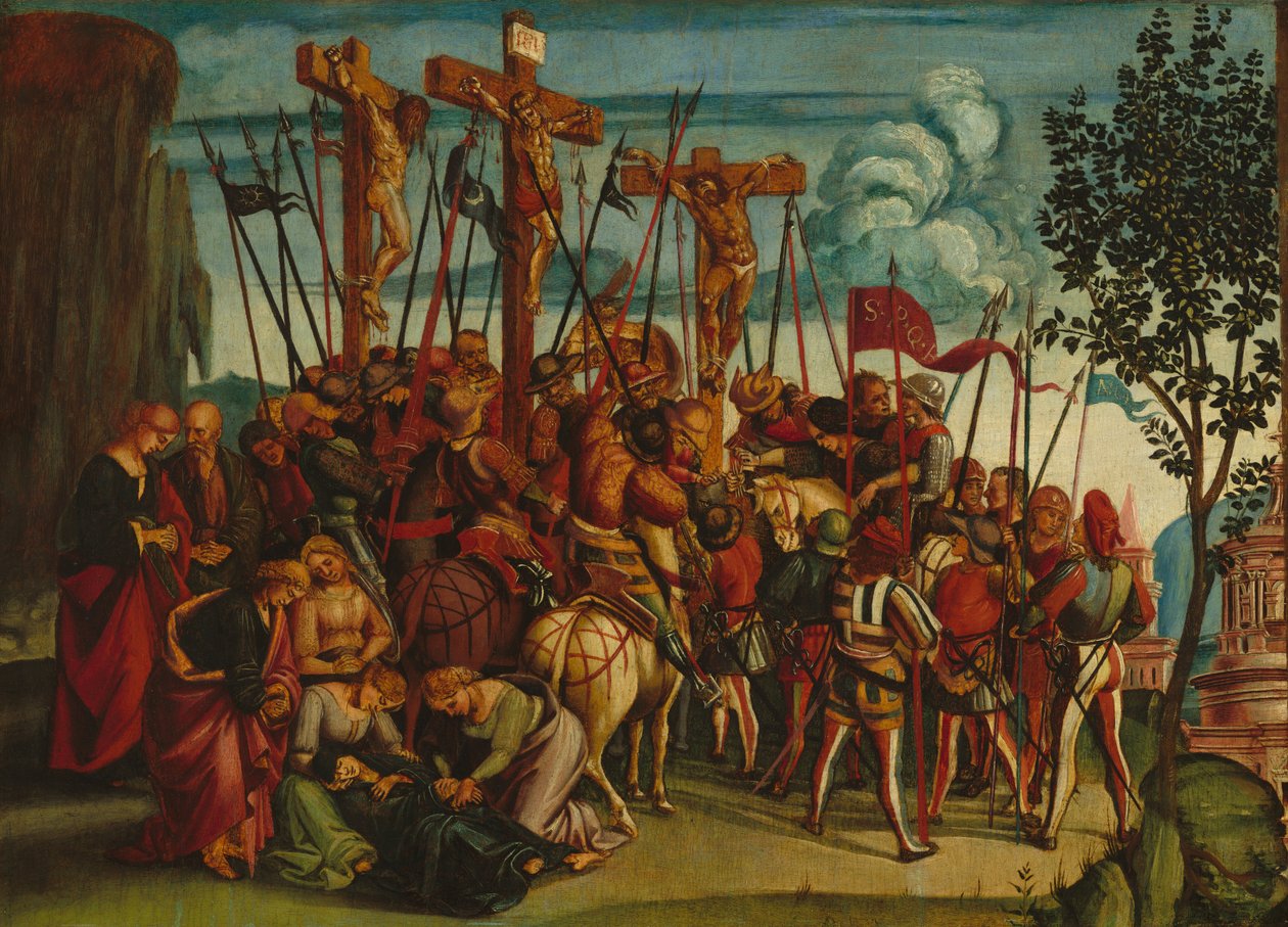 Çarmıha Gerilme, c. 15041505. by Luca Signorelli