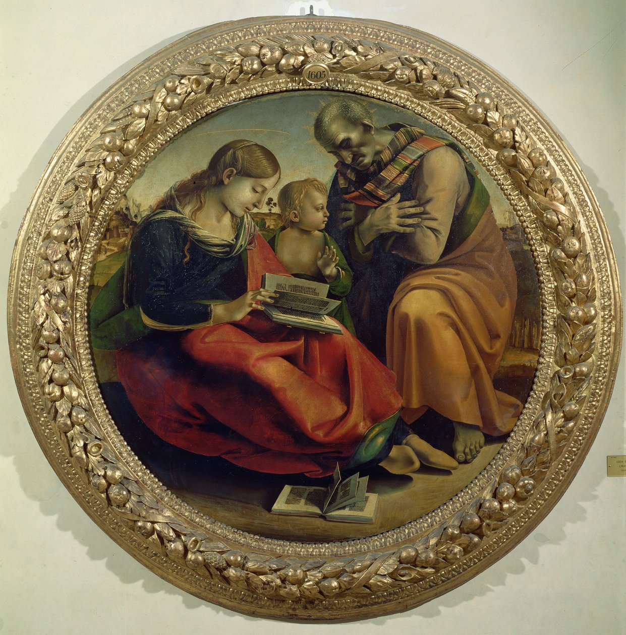 Kutsal Aile, c.1485 by Luca Signorelli