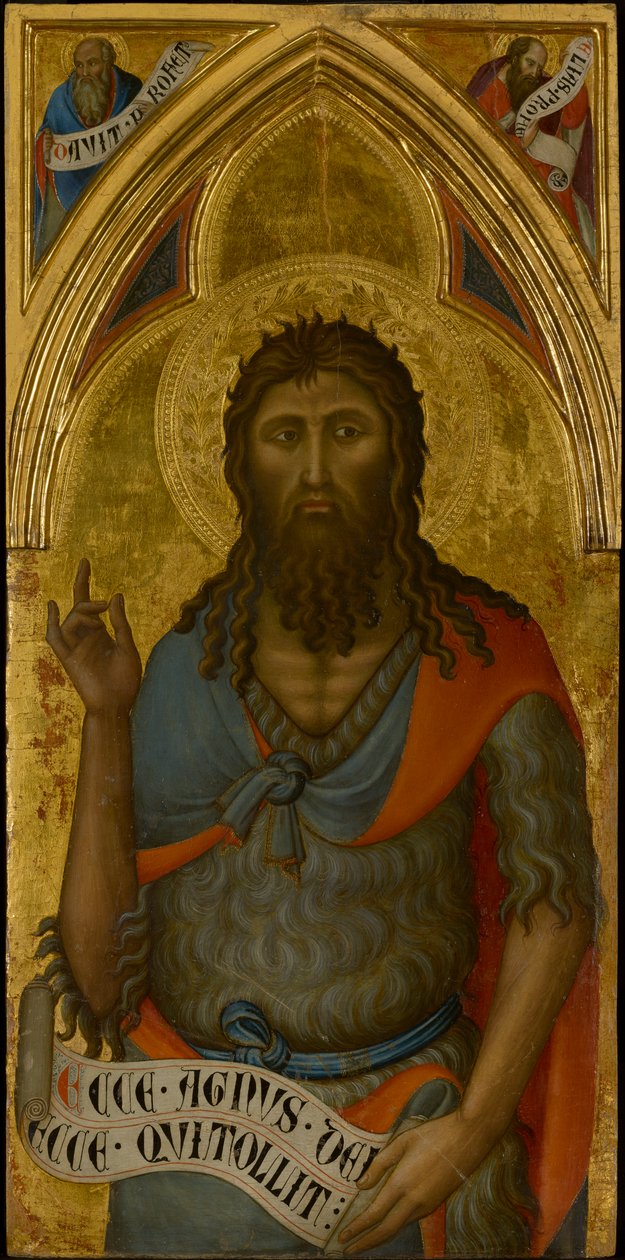 Aziz John the Baptist by Luca di Tommè