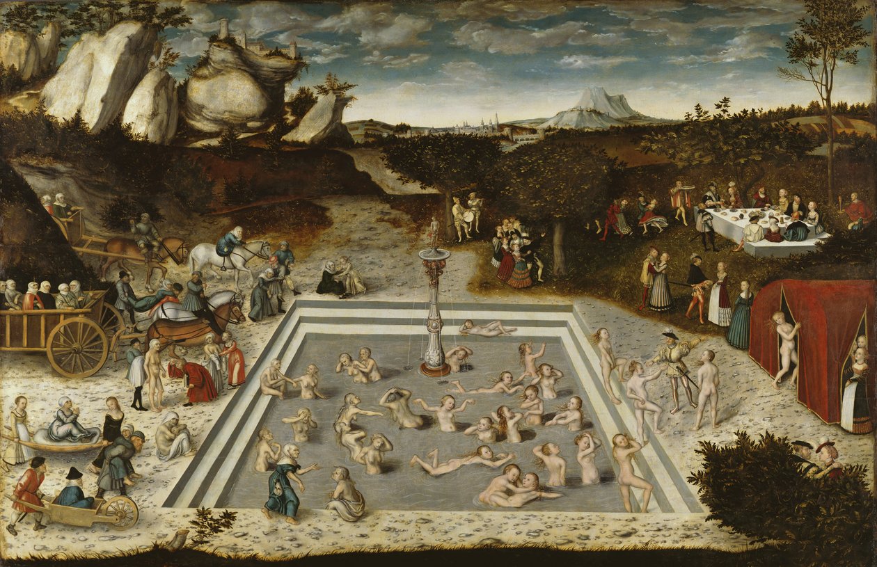 gençlik çeşmesi by Lucas Cranach the Elder