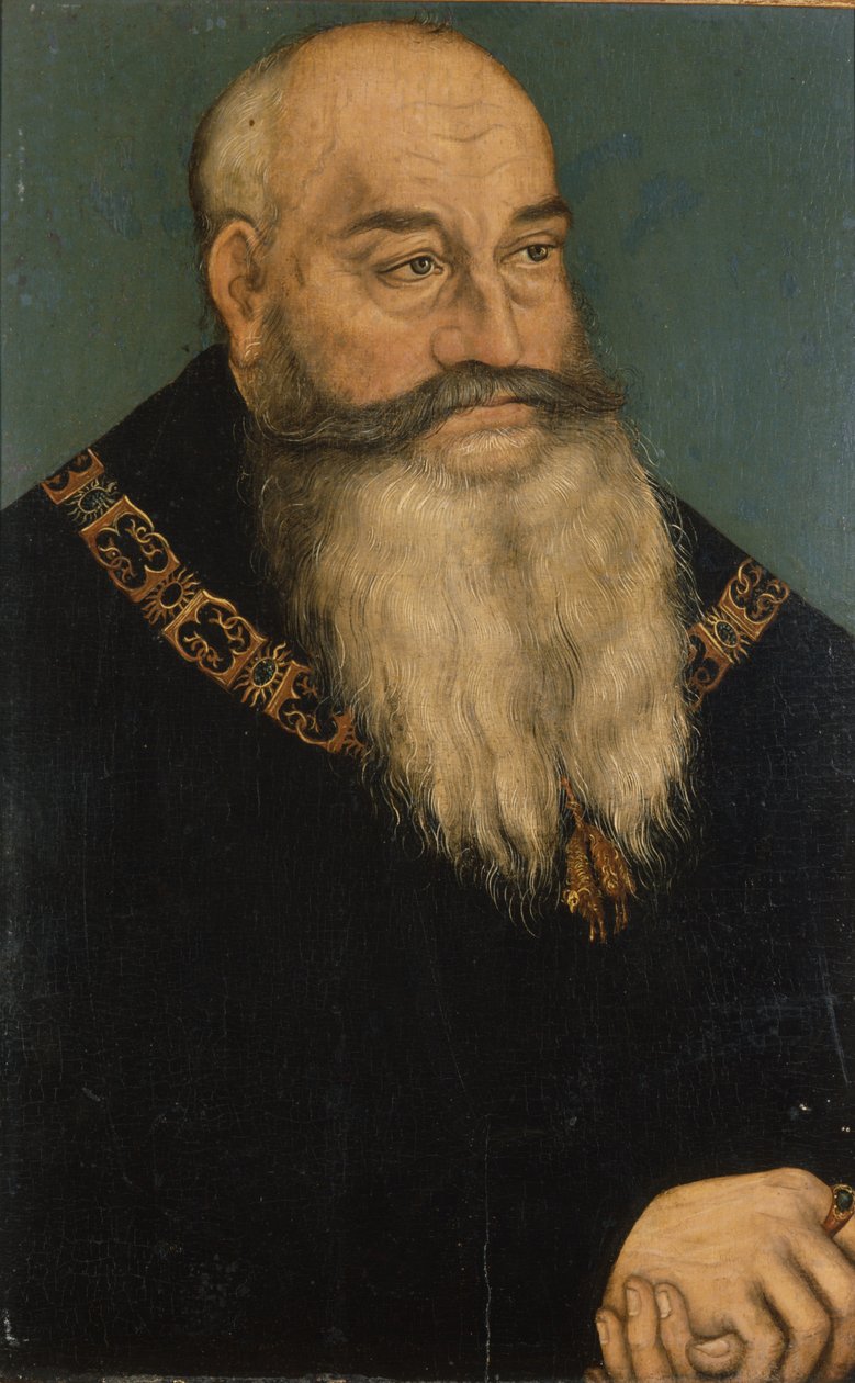 sakallı George by Lucas Cranach the Elder