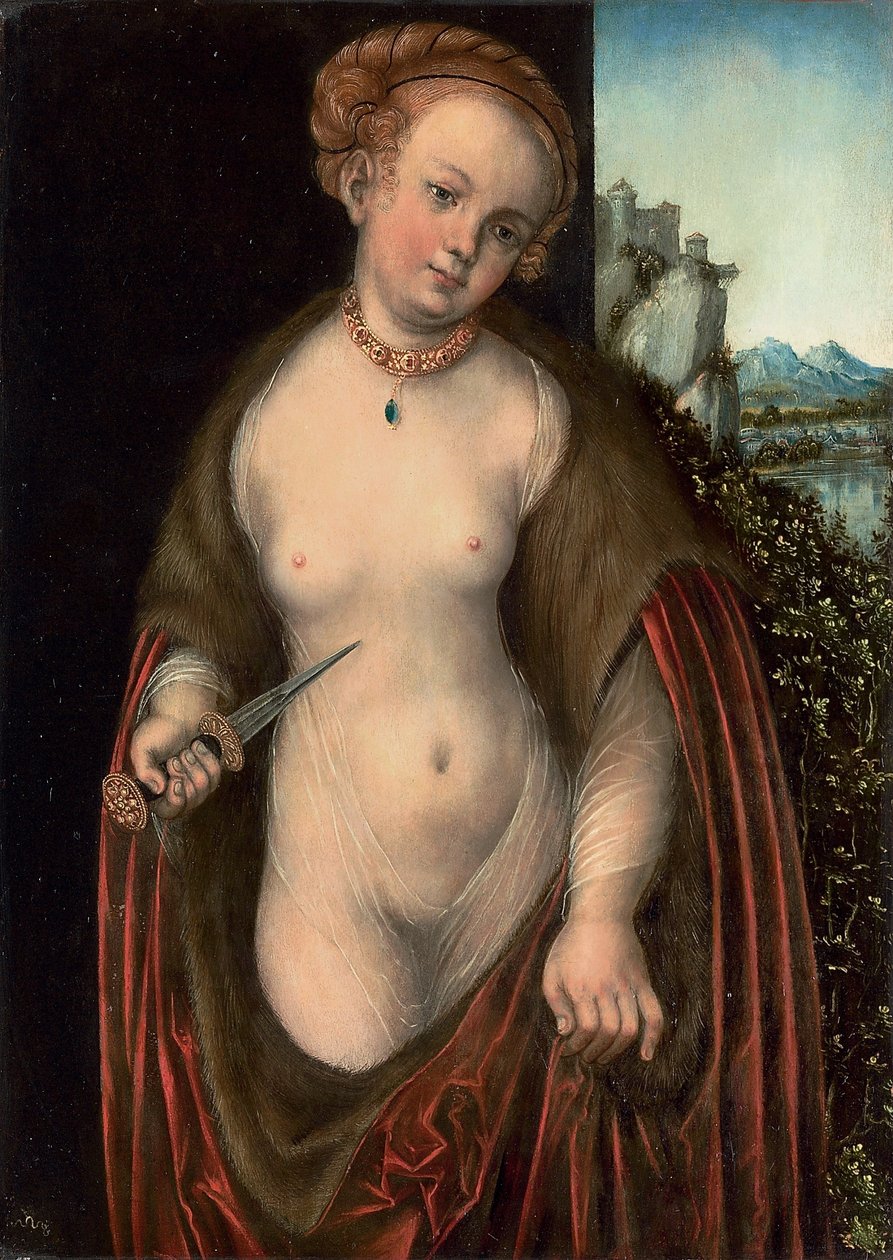 Lucrezia by Lucas Cranach the Elder