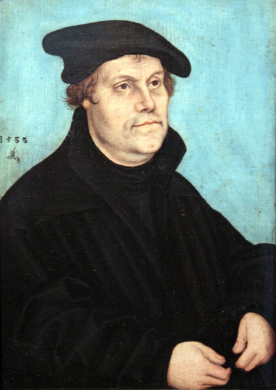 Martin Luther by Lucas Cranach the Elder