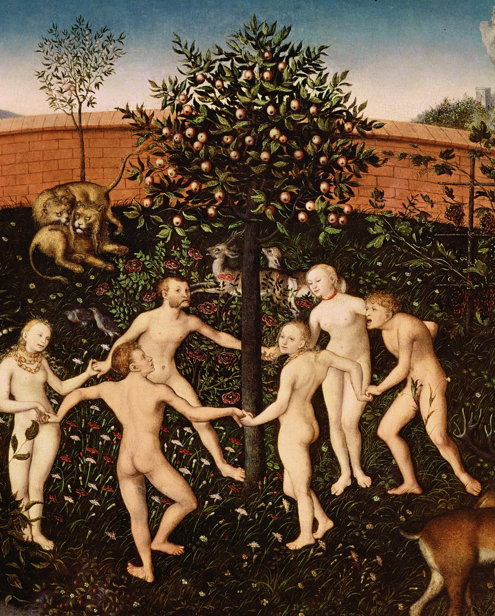 Altın Çağ, 1530 (173761 detayı) by Lucas Cranach the Elder