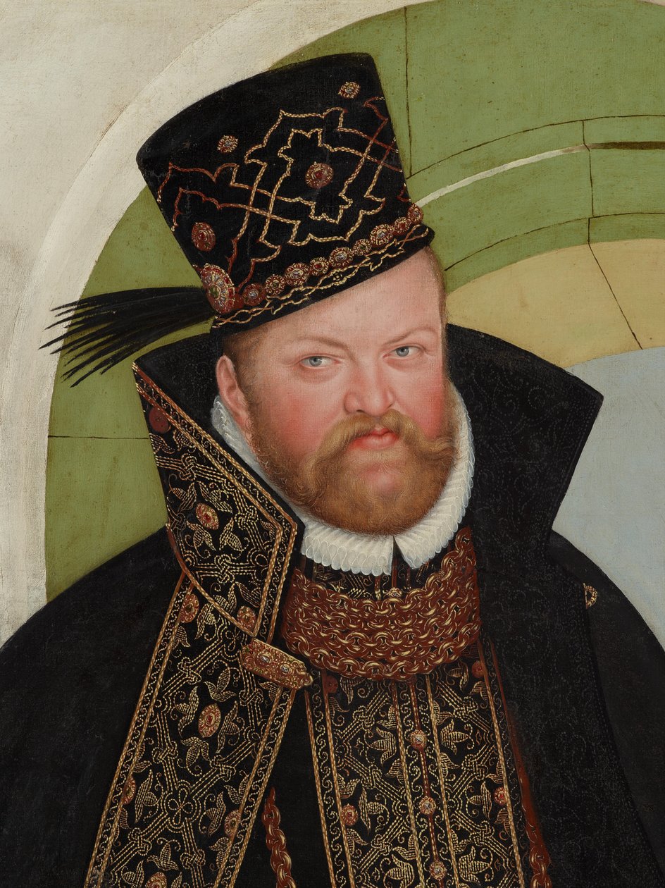 Ağustos, Saksonya Seçmeni (1526-1586) by Lucas Cranach the Younger  
