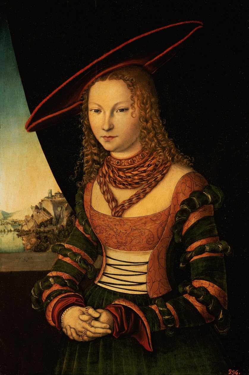 Bir Kadının Portresi, 1526 by Lucas Cranach the Elder