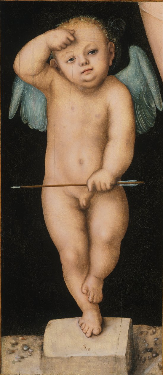 aşk tanrısı by Lucas Cranach the Elder