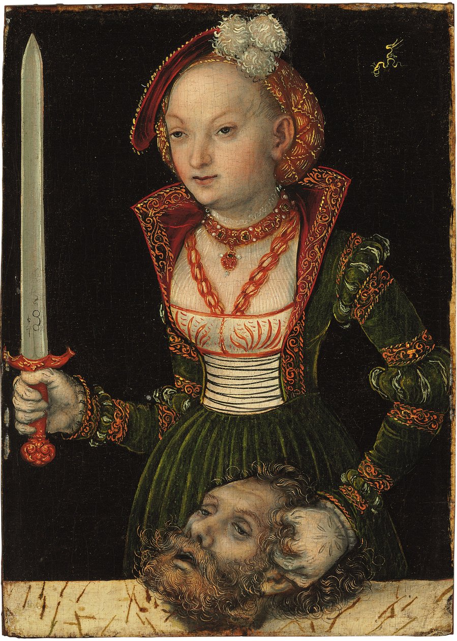 Judith ve Holofernes by Lucas Cranach