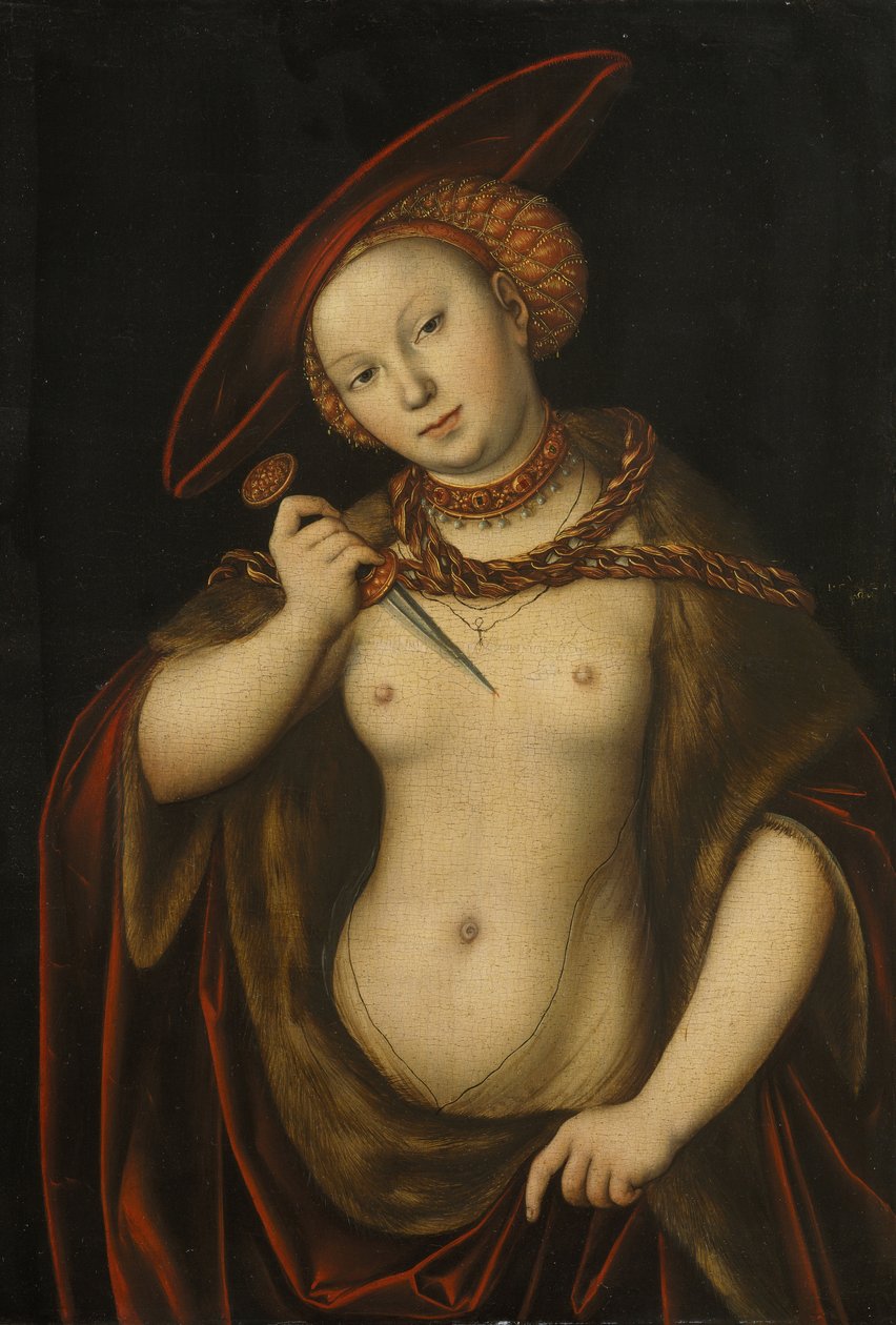 Lucretia by Lucas Cranach