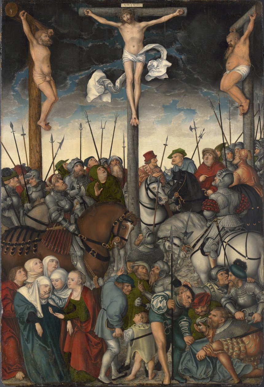 Çarmıha Gerilme, 1538 by Lucas Cranach