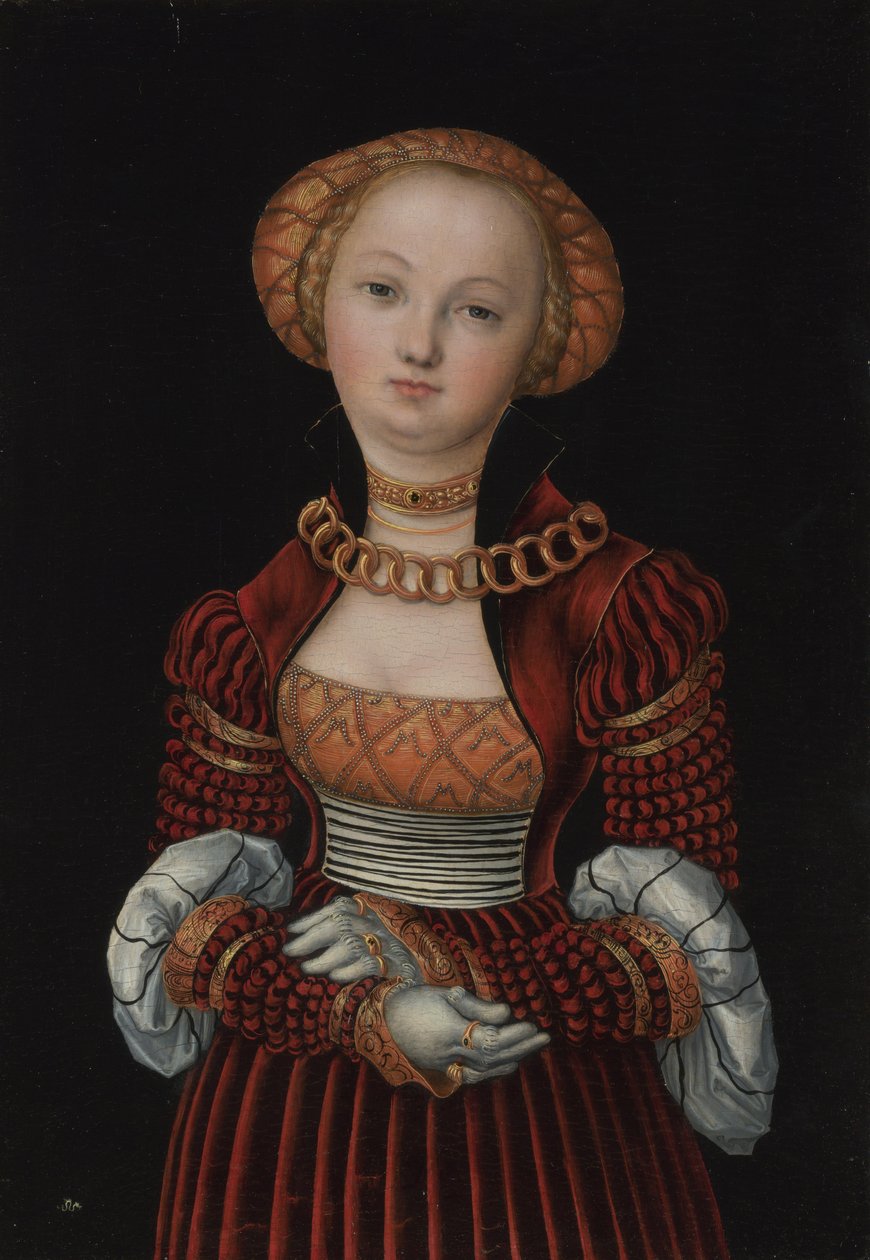 Bir Kadının Portresi by Lucas Cranach the Elder