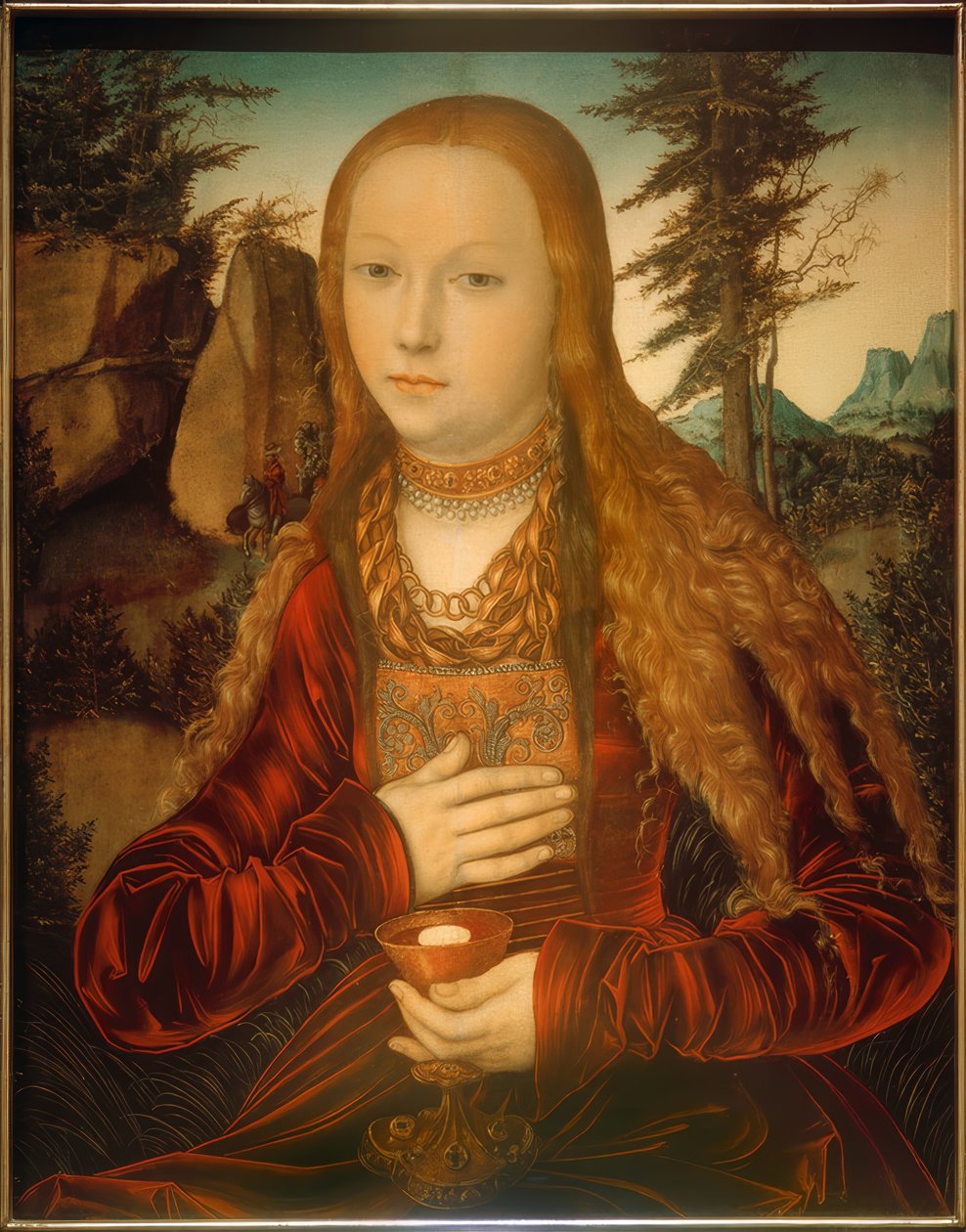 Aziz Barbara by Lucas Cranach the Elder