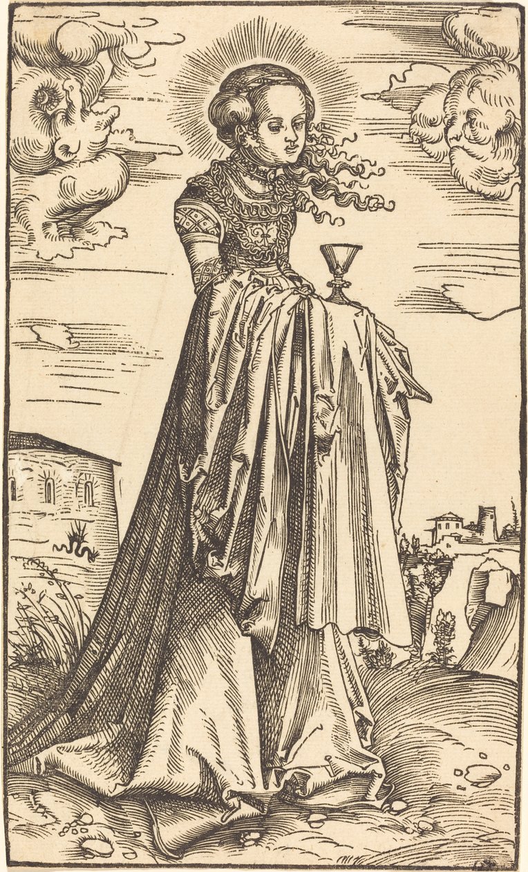 Aziz Barbara by Lucas Cranach the Elder