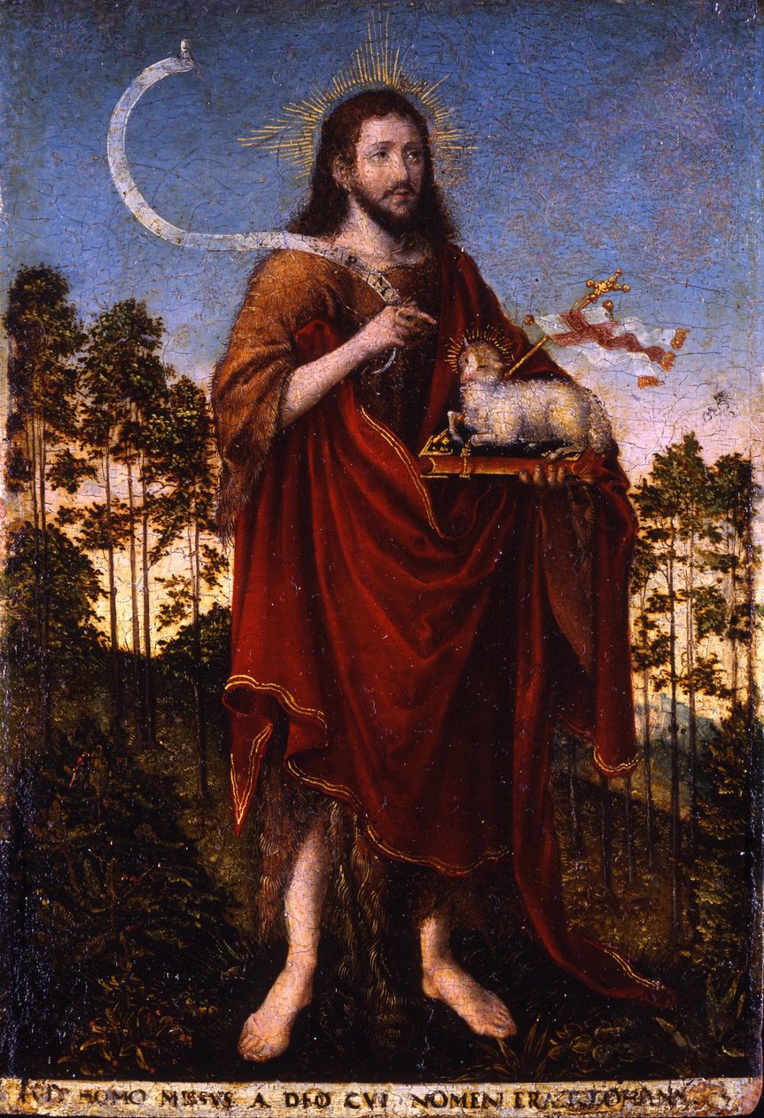 Vaftizci Yahya, 1550-1552 by Lucas Cranach the Elder
