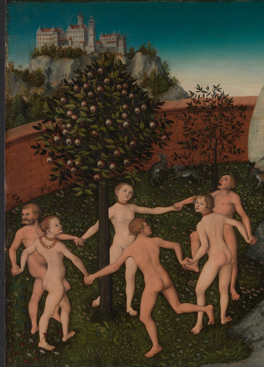 Altın Çağ Detayı by Lucas Cranach the Elder