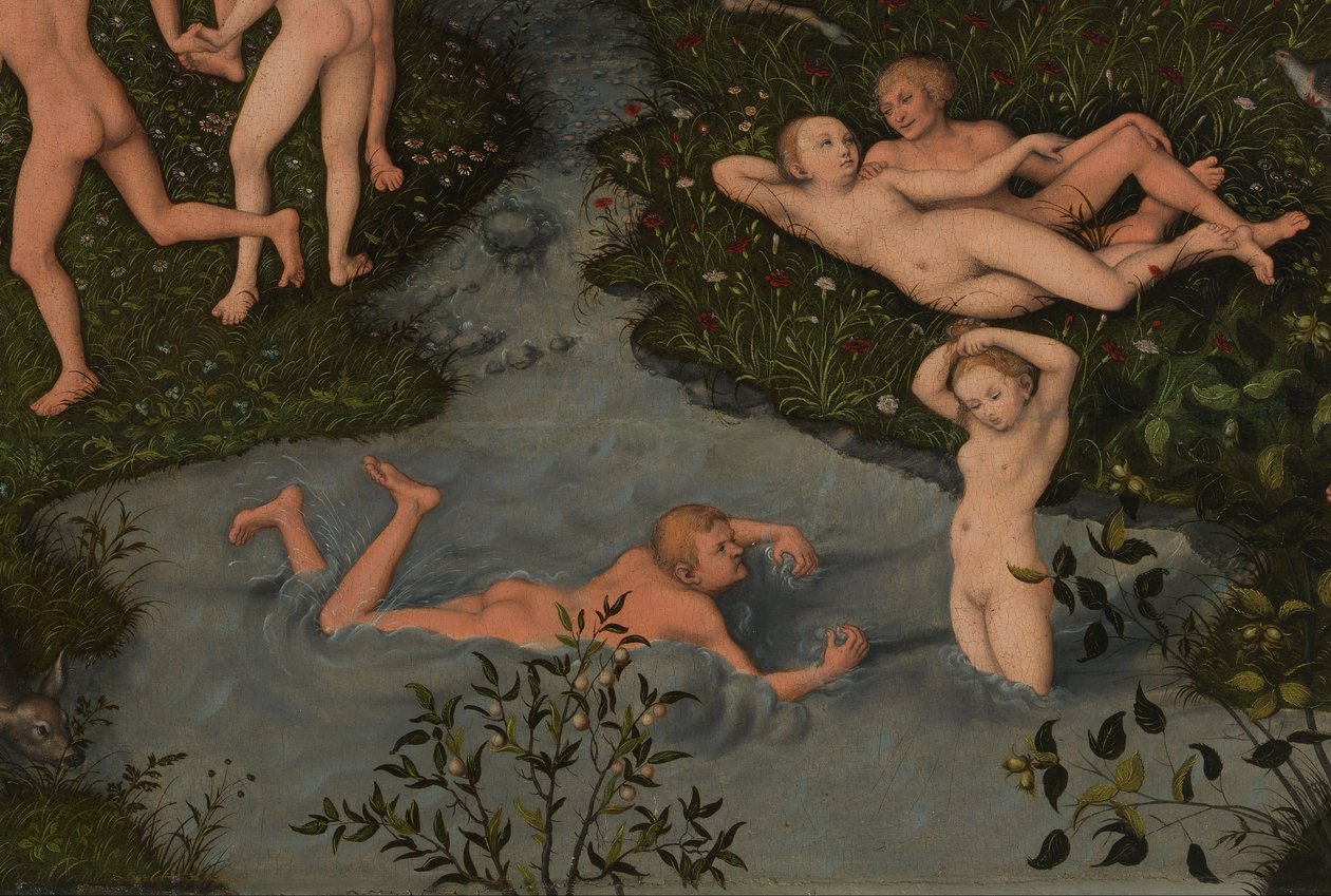 Altın Çağ Detayı by Lucas Cranach the Elder