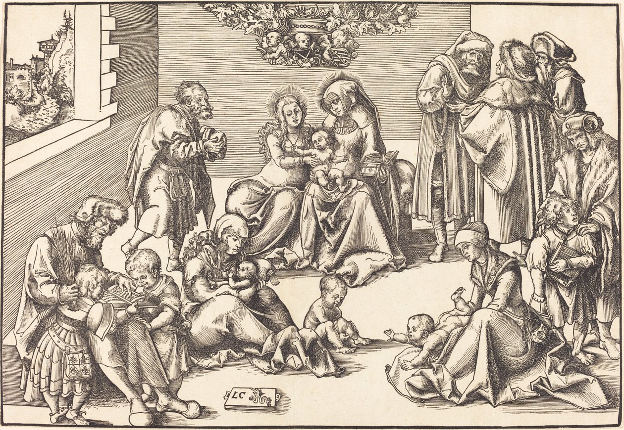 Kutsal Akrabalık by Lucas Cranach the Elder
