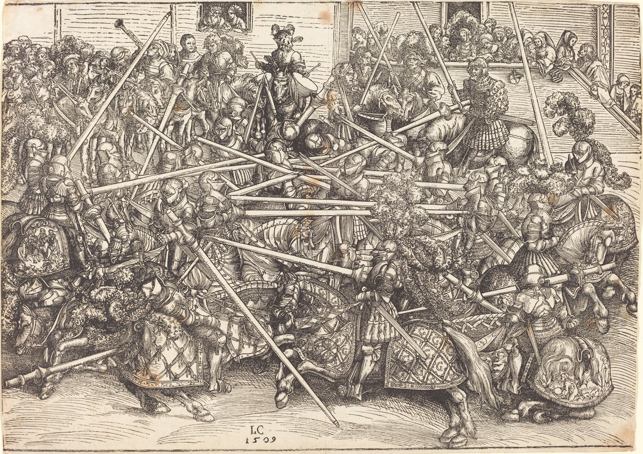 Üçüncü Turnuva by Lucas Cranach the Elder