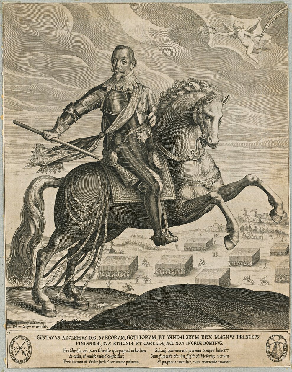 İsveçli Gustavus Adolphus by Lucas Kilian