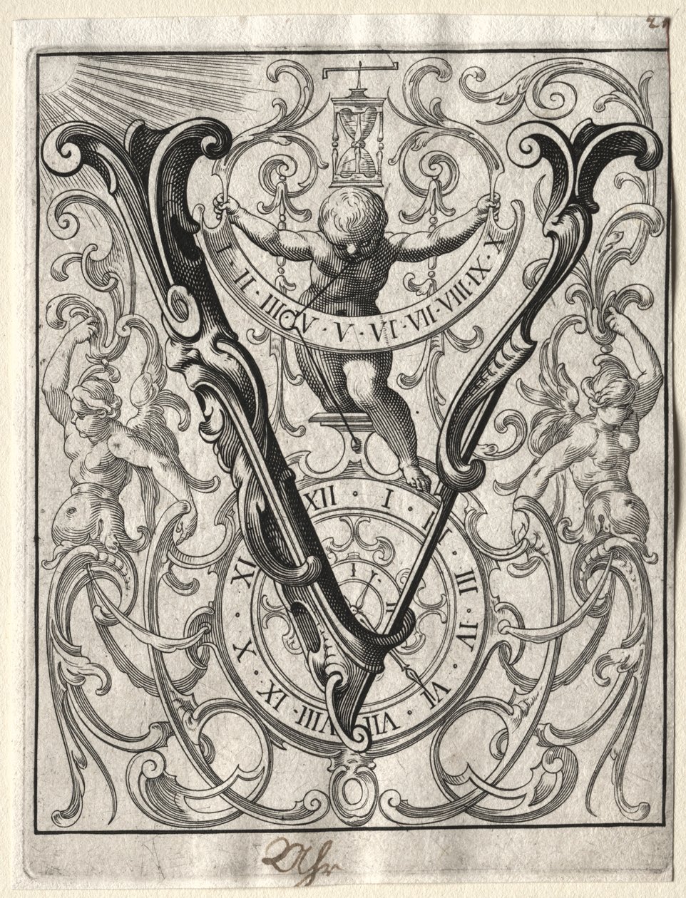 Yeni ABC Kitapçığı: V, 1627. by Lucas Kilian