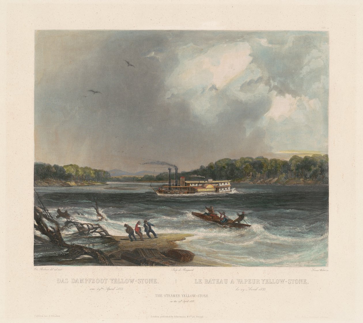 Buharlı Pişirici Sarı Taş by Lucas Weber after Karl Bodmer