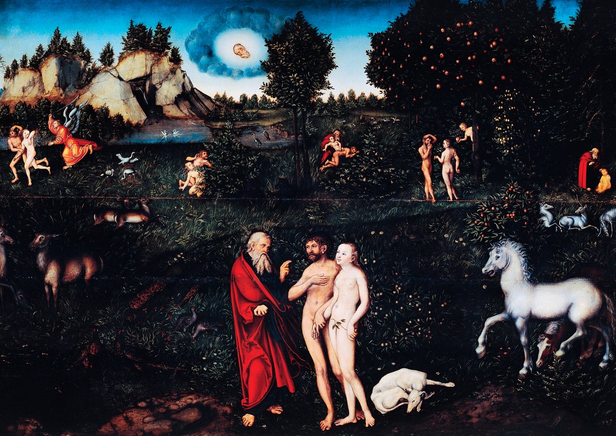 Cennet by Lucas the Elder Cranach