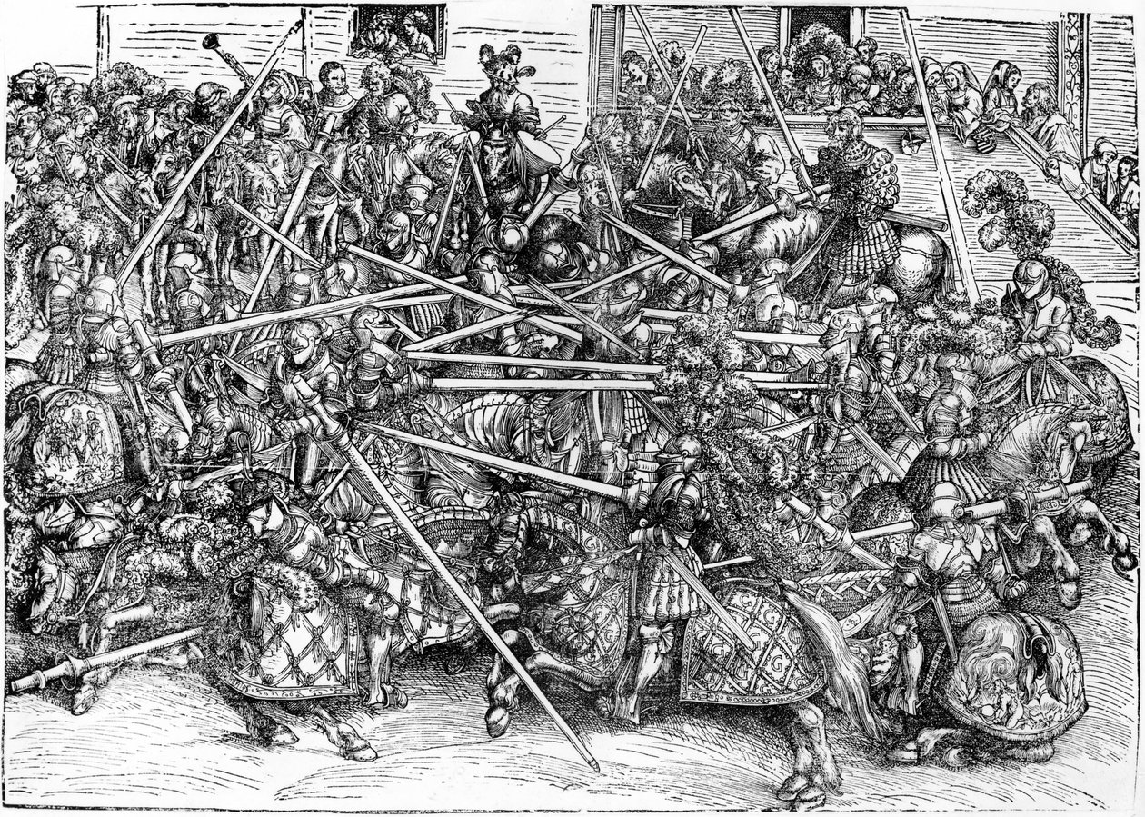 Turnuva by Lucas the Elder Cranach