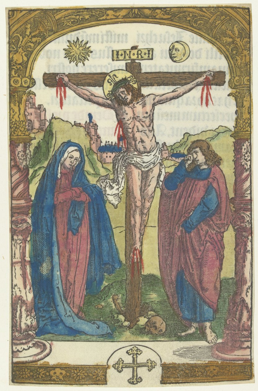 İsa çarmıhta by Lucas van Leyden (attributed to)