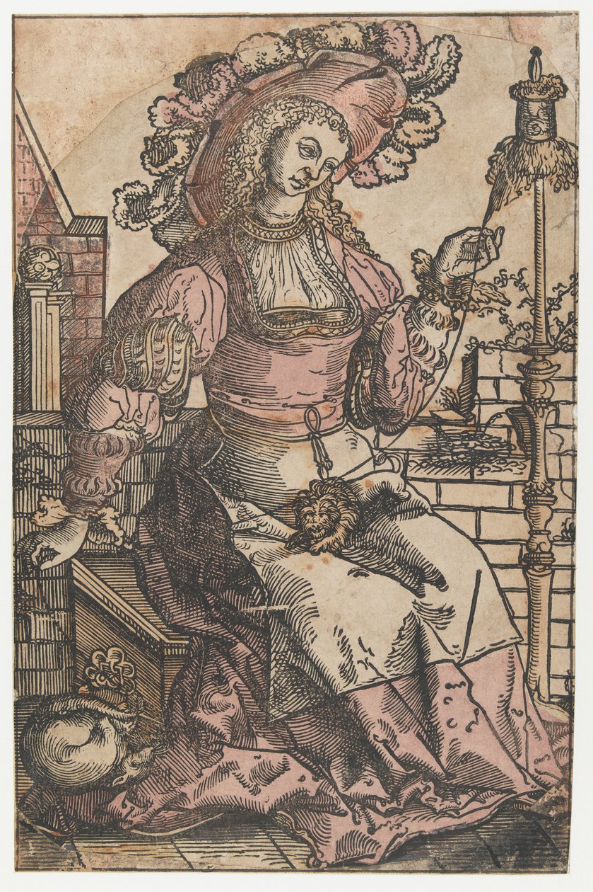 dönen kadın by Lucas van Leyden (attributed to)