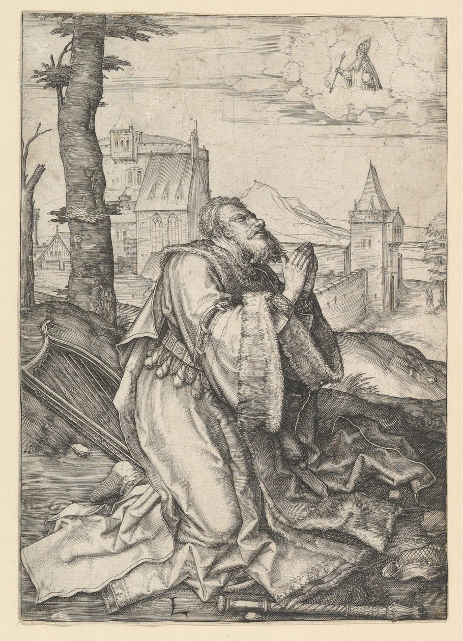 David Dua, ca. 1507. by Lucas van Leyden