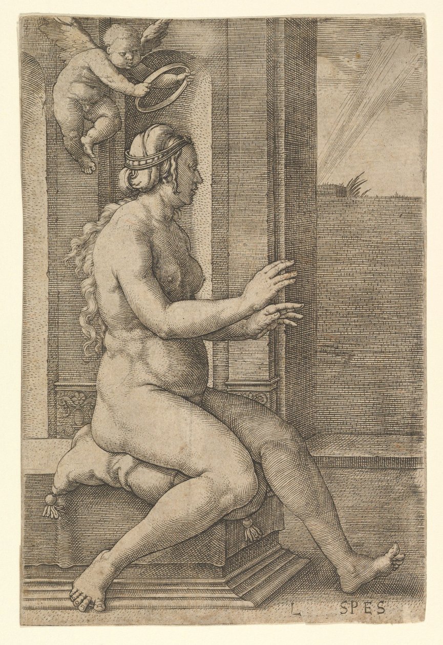 Umut, 1530. by Lucas van Leyden