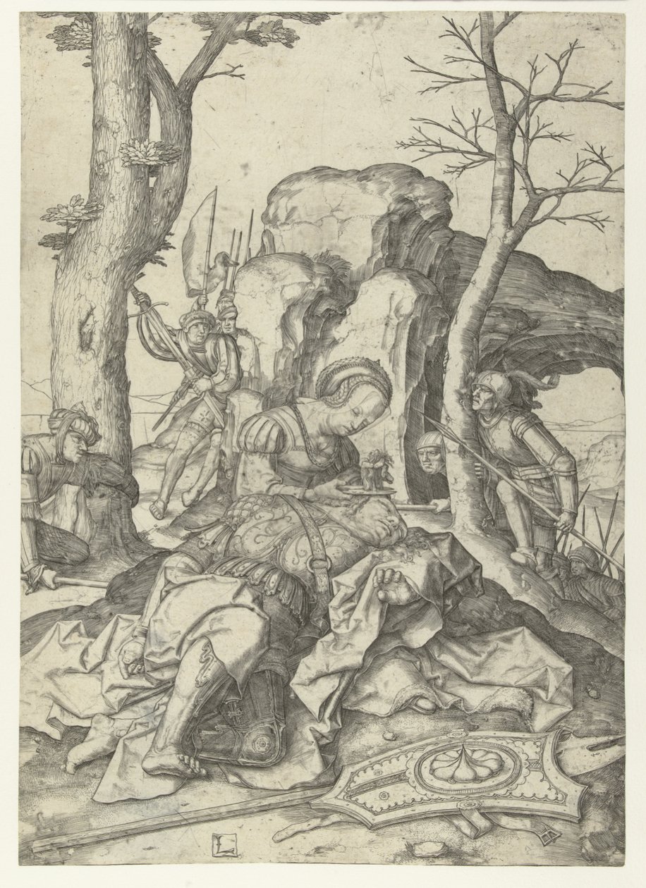 Simson ve Delila by Lucas van Leyden