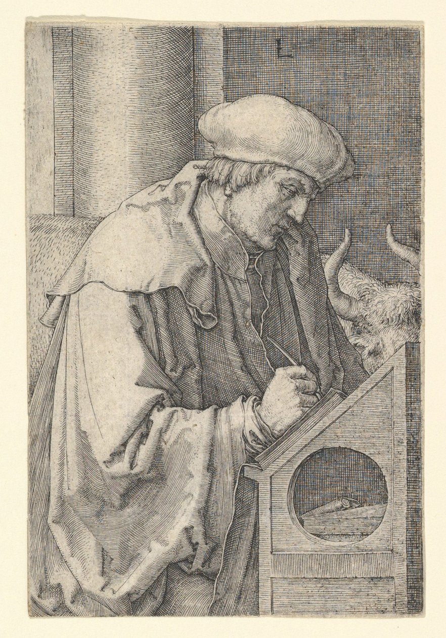 Aziz Luka, 1518. by Lucas van Leyden
