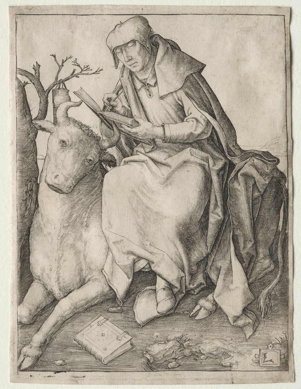 Aziz Luka, c. 1508. by Lucas van Leyden