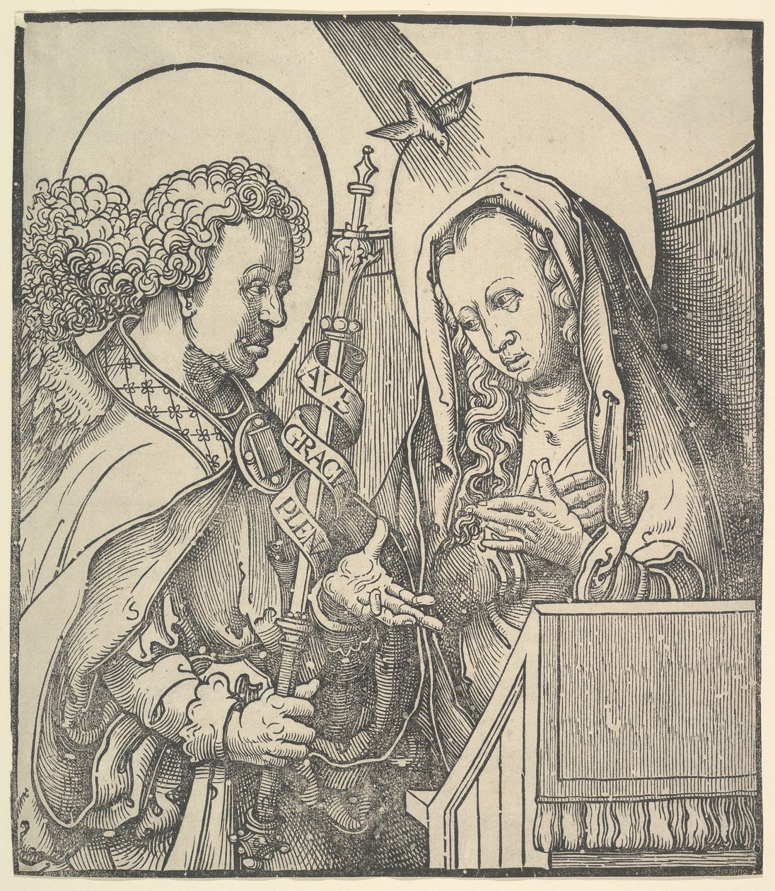 Müjde, 1515. by Lucas van Leyden