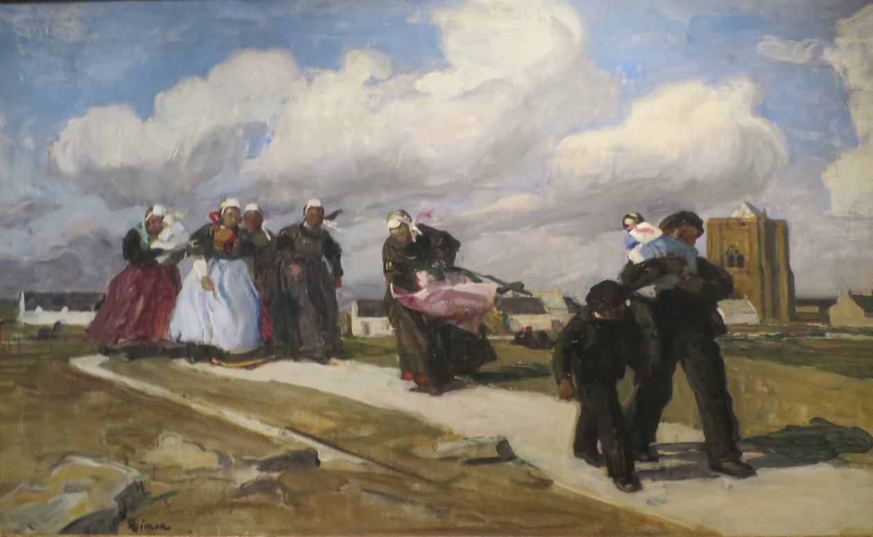Bir Rüzgar by Lucien Simon