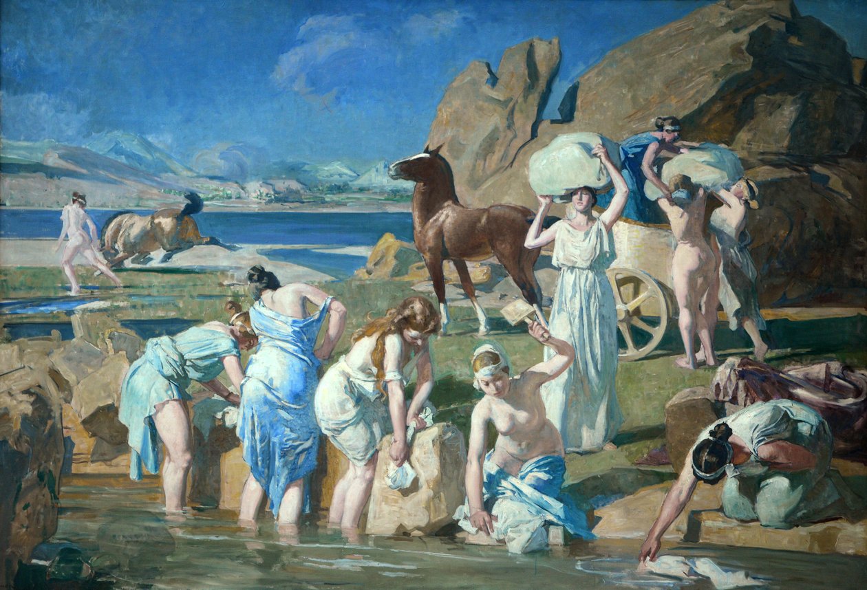 mide bulantısı by Lucien Simon
