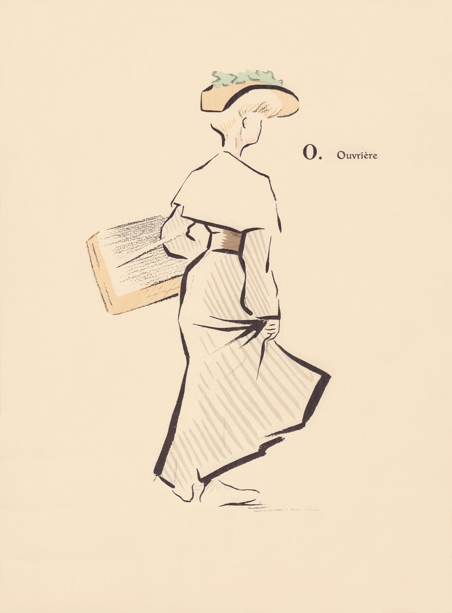 O. İşçi by Lucien L. (active 1904) Henreaux