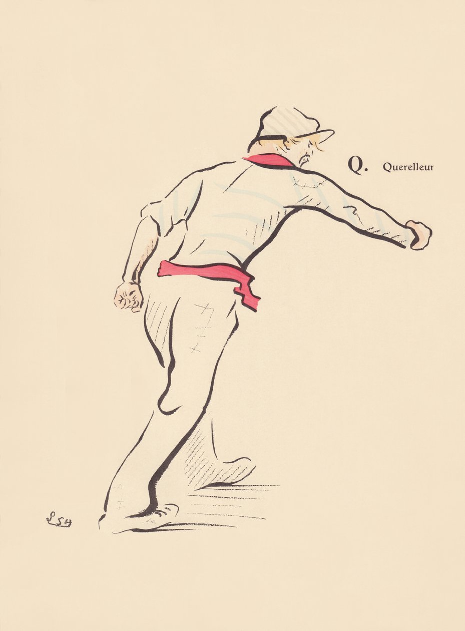 Q. Kavgacı by Lucien L. (active 1904) Henreaux