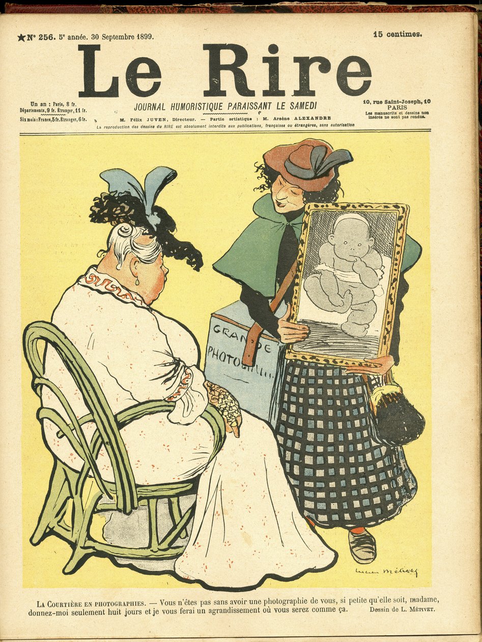 "Le Rire" kapağı by Lucien Metivet